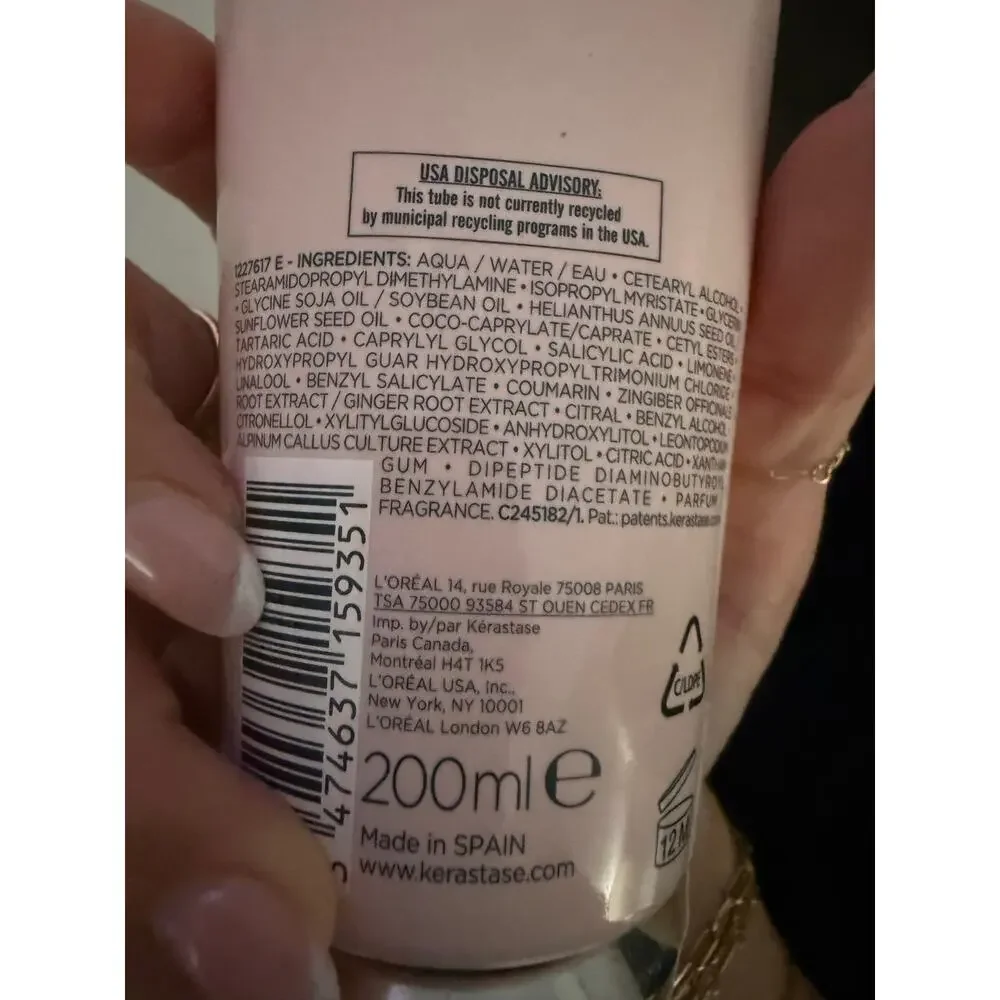 NWOB Kerastase Genesis Fondant Renforcateur Fortifying Conditioner 6.8 oz 200 ml